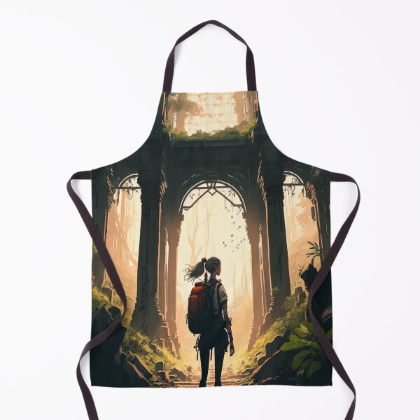 Item preview, Adventurous Girl in a ruined city  designed and sold by Hestilyass.