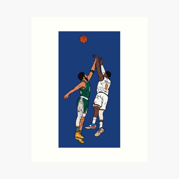 RJ Barrett Artwork ⚡️ : r/NYKnicks