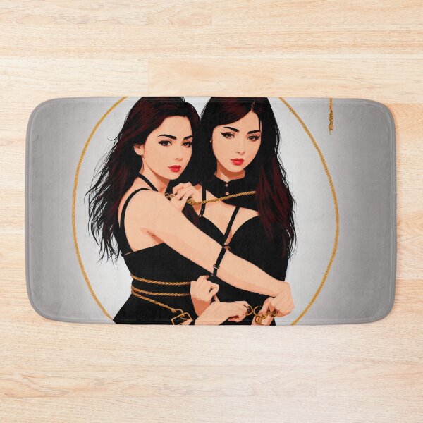 Item preview, Two lesbians in love in bondage. designed and sold by BDSMlovers.