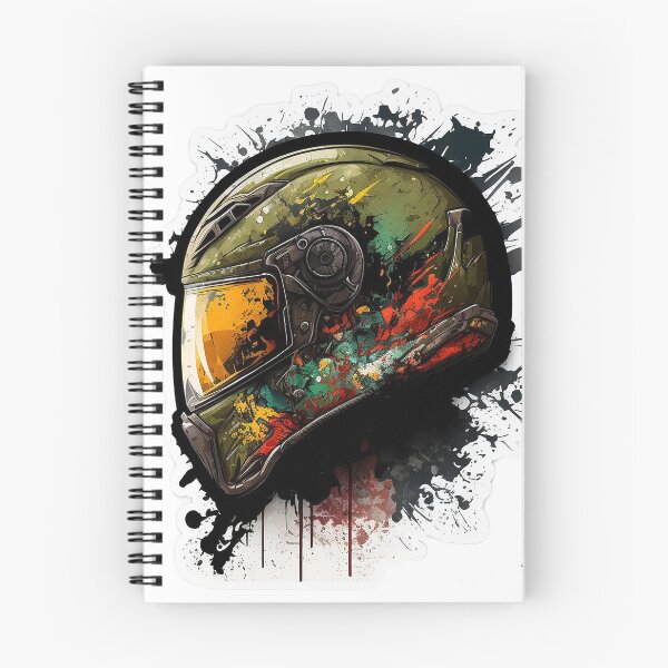 Item preview, helmet moto futurist designed and sold by Famously.