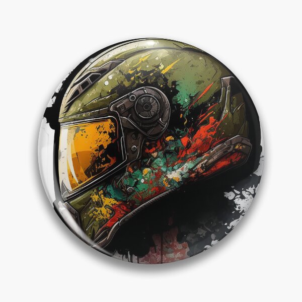 Item preview, helmet moto futurist designed and sold by Famously.