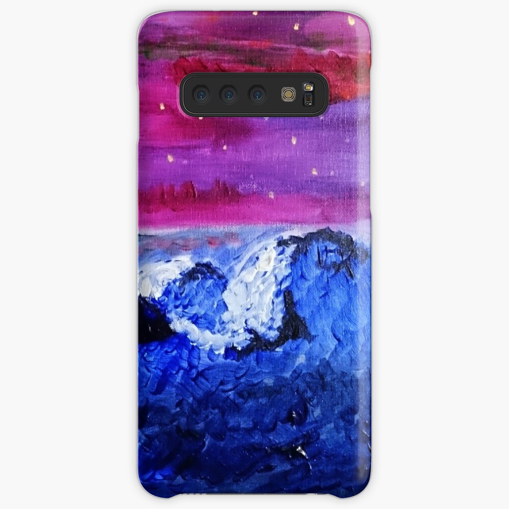 Night landscape Case & Skin for Samsung Galaxy