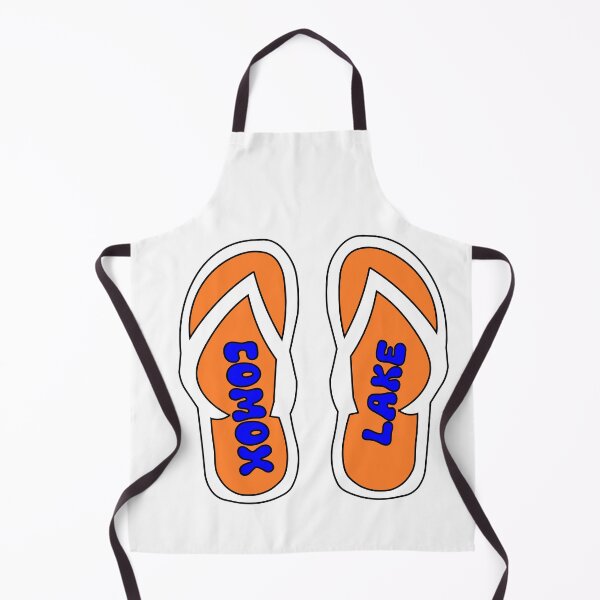 Item preview, Comox Lake Flip Flop Sandals Beach Summer designed and sold by HatzicTshirts.