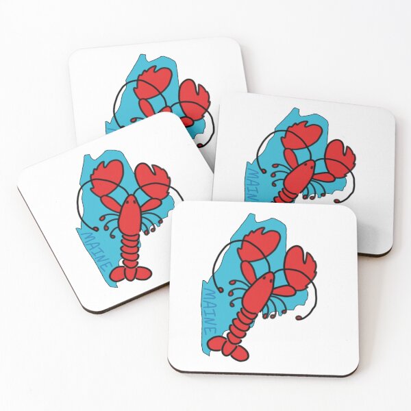 Item preview, Maine Outline with Lobster designed and sold by Mainely-Crafts.