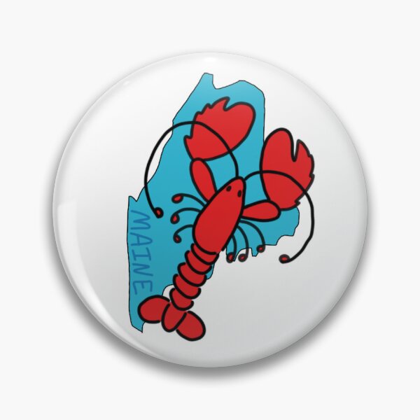 Item preview, Maine Outline with Lobster designed and sold by Mainely-Crafts.