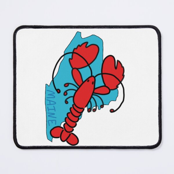 Item preview, Maine Outline with Lobster designed and sold by Mainely-Crafts.