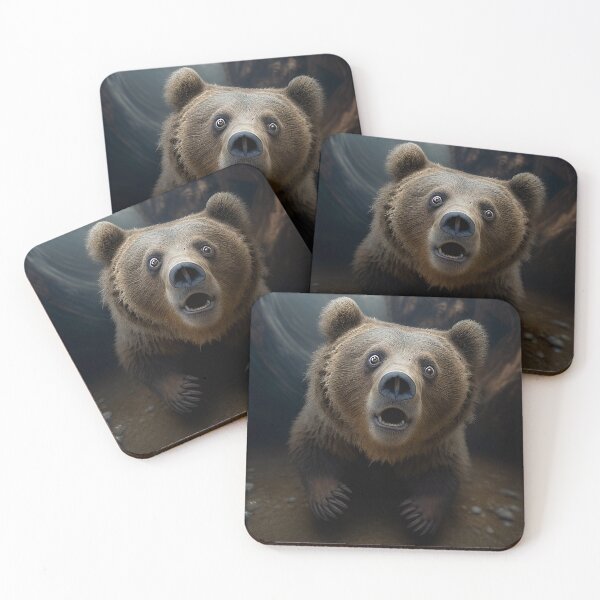 Item preview, Shocked Bear designed and sold by GingerArranger.