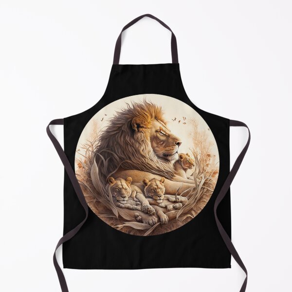 Item preview, Lion and Cubs designed and sold by mrchavish.