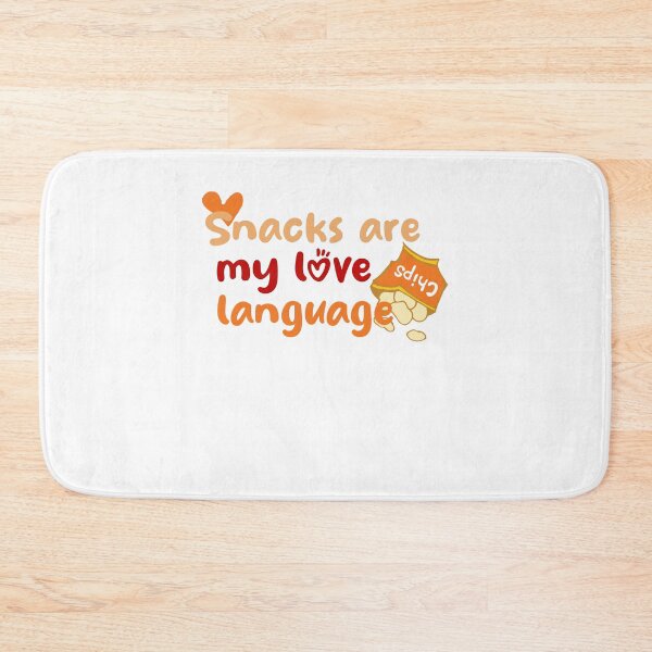 Item preview, Snacks Are My Love Language designed and sold by MerchSpot.
