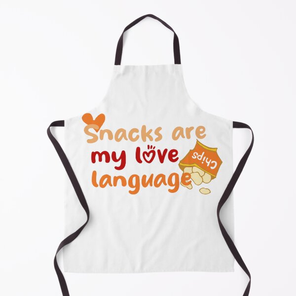 Item preview, Snacks Are My Love Language designed and sold by MerchSpot.