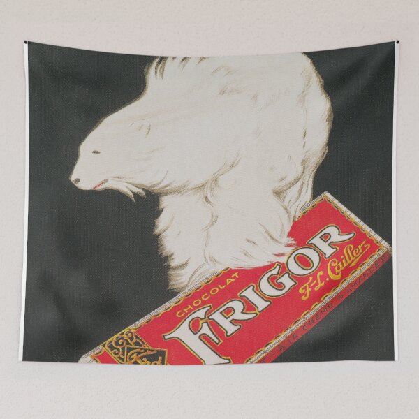 Artikelvorschau, Eisbär, Schokoriegel Vintage Poster entworfen und verkauft von vintagevivian.