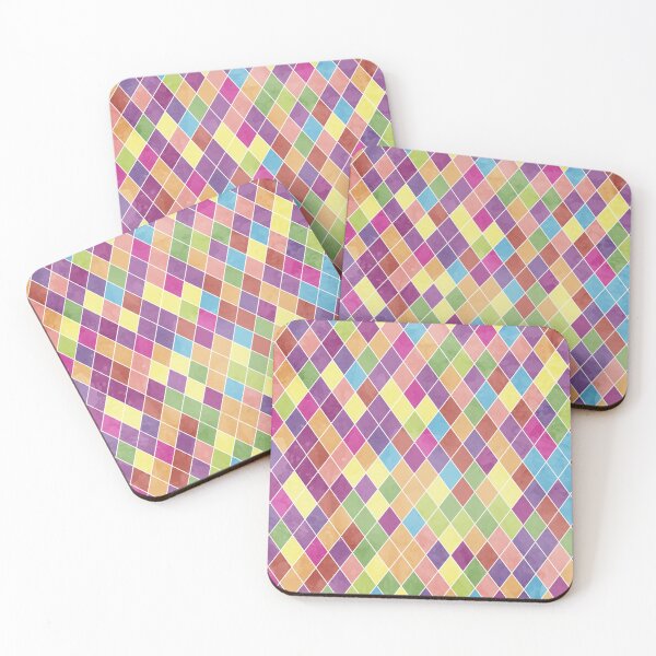 Item preview, Grunge Harlequin Pattern designed and sold by HolidayBug.