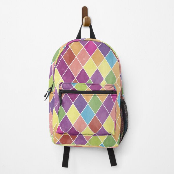 Item preview, Grunge Harlequin Pattern designed and sold by HolidayBug.