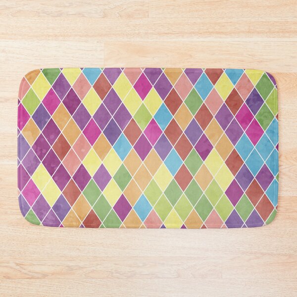 Item preview, Grunge Harlequin Pattern designed and sold by HolidayBug.
