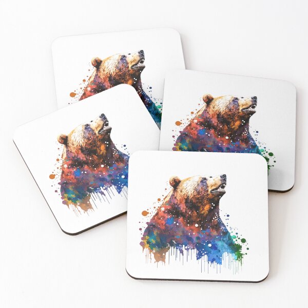 Item preview, Berto the Bear - Watercolor Animal Series designed and sold by Bolg3r.