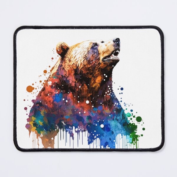 Item preview, Berto the Bear - Watercolor Animal Series designed and sold by Bolg3r.
