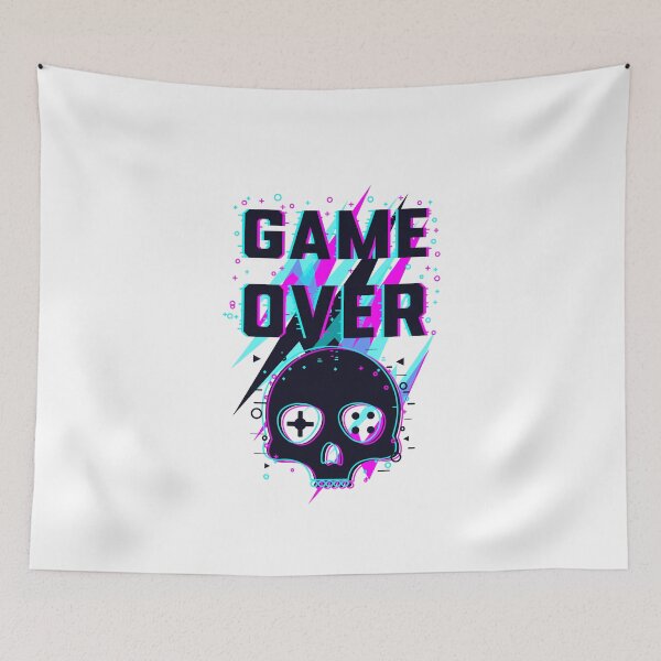 Item preview, Game Over Design designed and sold by fun-times-store.