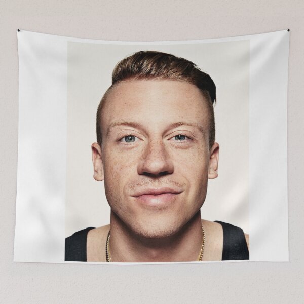 Item preview, Macklemore head shot designed and sold by Luke Brawthen.