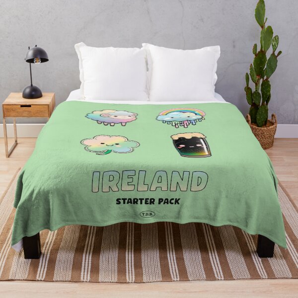Item preview, Cute Stickers Ireland Starter Pack - St. Patrick's Day Rainbow Colours designed and sold by thedarkbrook.