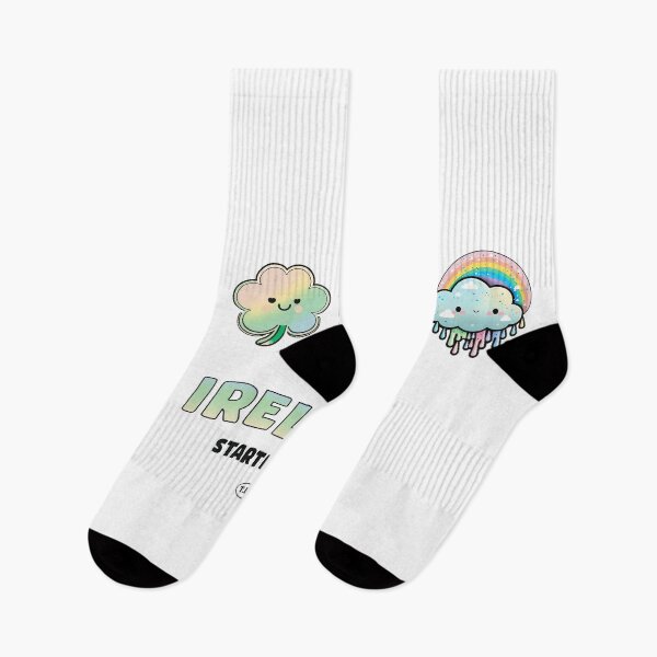 Item preview, Cute Stickers Ireland Starter Pack - St. Patrick's Day Rainbow Colours designed and sold by thedarkbrook.