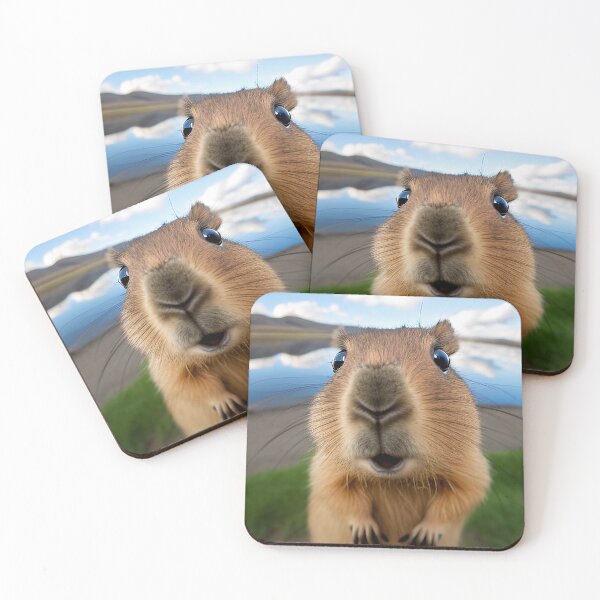 Item preview, A Shocked Capybara designed and sold by GingerArranger.