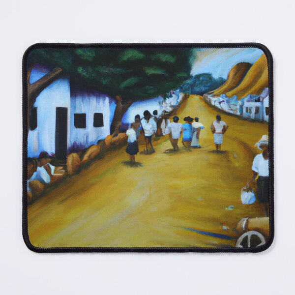 Item preview, Puerto Rican walk of the Bomba Musicians designed and sold by CieloLeonDesign.