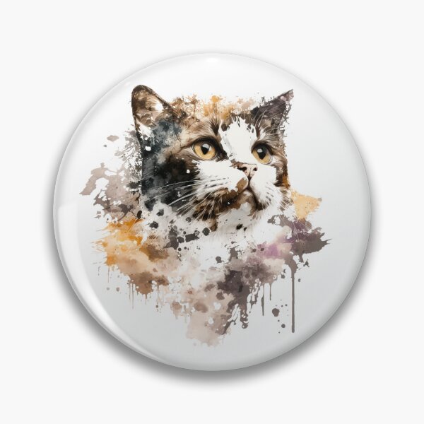 Item preview, Nala the cat - Watercolor Animal Series designed and sold by Bolg3r.