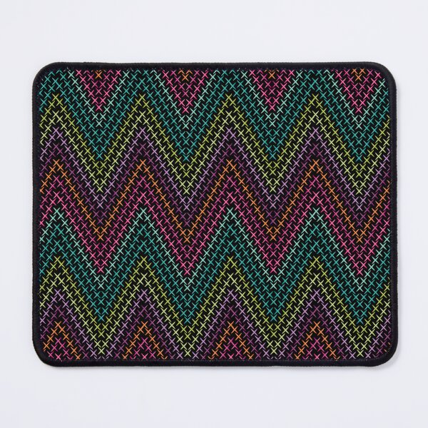 Item preview, Cross Stitch Rainbow Chevron designed and sold by Illyrium.