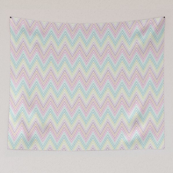 Item preview, Cross Stitch Rainbow Chevron designed and sold by Illyrium.