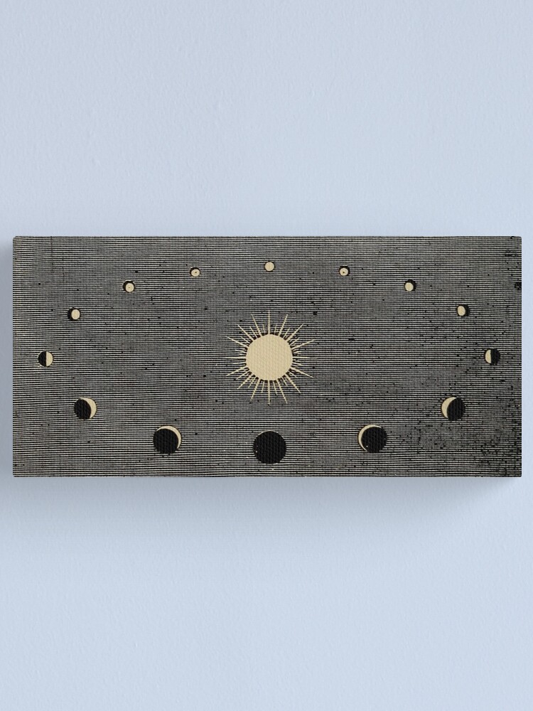 Alternate view of Moon Phases Canvas Print