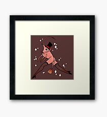 Fabulous Shrimp Framed Print