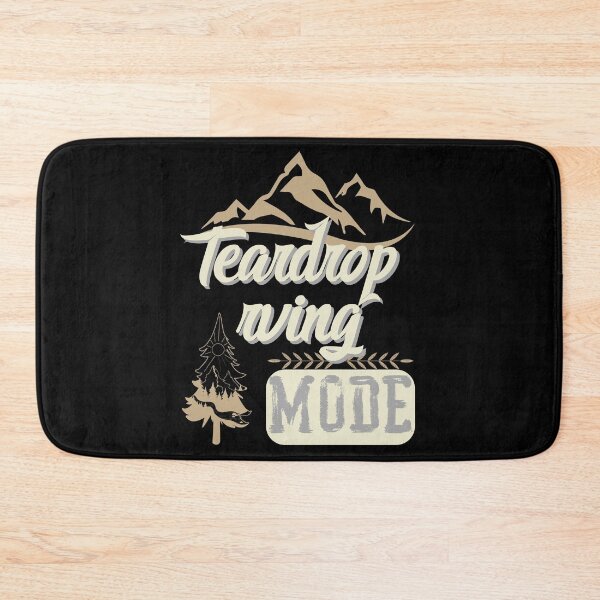 Item preview, teardrop rving mode, forest river sun inside tree pine designed and sold by movie-popcorn.