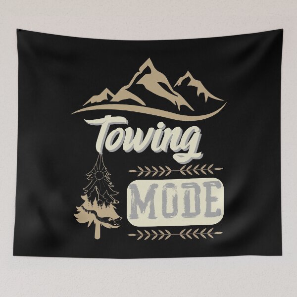 Item preview, towing mode, forest river sun inside tree pine designed and sold by movie-popcorn.