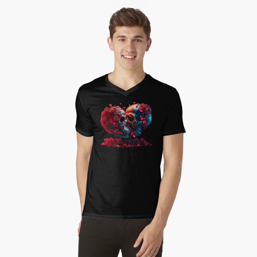 Item preview, V-Neck T-Shirt designed and sold by POST-VANITAS.