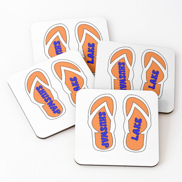 Item preview, Shuswap Lake Flip Flop Sandals Beach Summer designed and sold by HatzicTshirts.