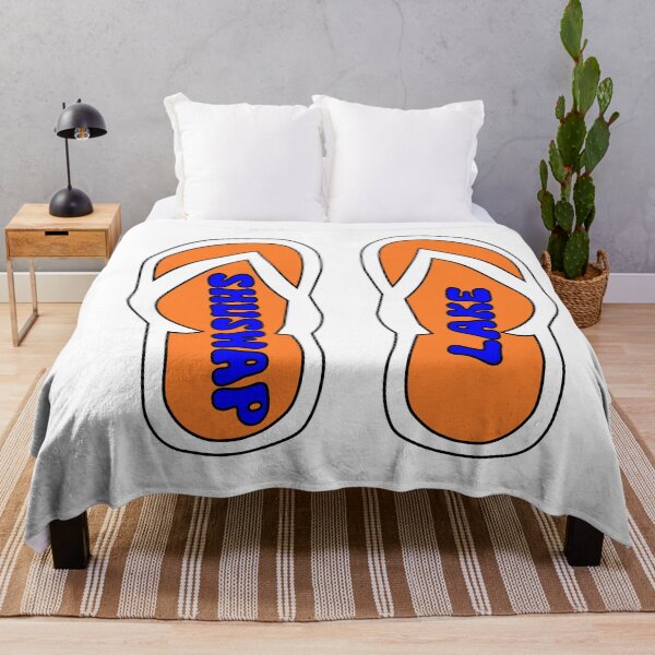 Item preview, Shuswap Lake Flip Flop Sandals Beach Summer designed and sold by HatzicTshirts.