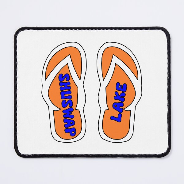 Item preview, Shuswap Lake Flip Flop Sandals Beach Summer designed and sold by HatzicTshirts.