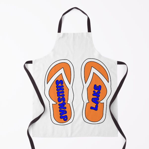 Item preview, Shuswap Lake Flip Flop Sandals Beach Summer designed and sold by HatzicTshirts.