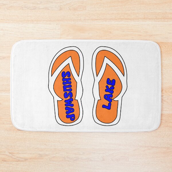 Item preview, Shuswap Lake Flip Flop Sandals Beach Summer designed and sold by HatzicTshirts.