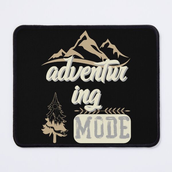 Item preview, adventur ing mode, forest river sun inside tree pine designed and sold by movie-popcorn.