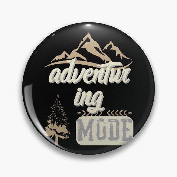 Item preview, adventur ing mode, forest river sun inside tree pine designed and sold by movie-popcorn.