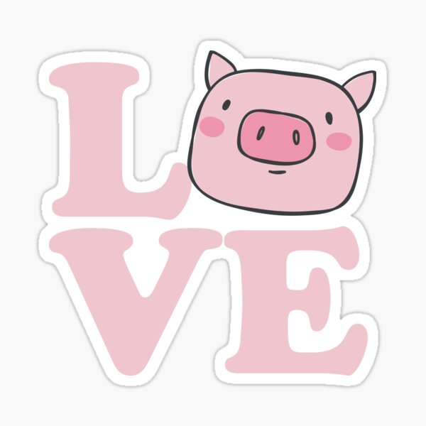 Item preview, Love Pigs designed and sold by thingsandthings.