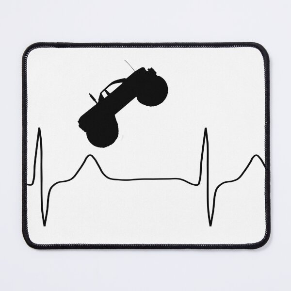 Item preview,  My heart beats for monstertrucks (light background) designed and sold by Jeeb-Arts.