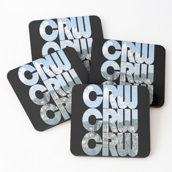 Item preview, Charleston, West Virginia CRW Cityscape Repeating Pattern designed and sold by CrabbyLobster.