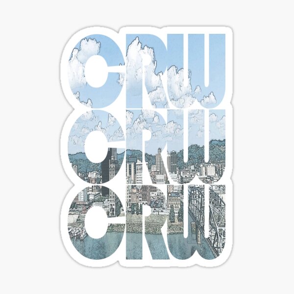 Item preview, Charleston, West Virginia CRW Cityscape Repeating Pattern designed and sold by CrabbyLobster.