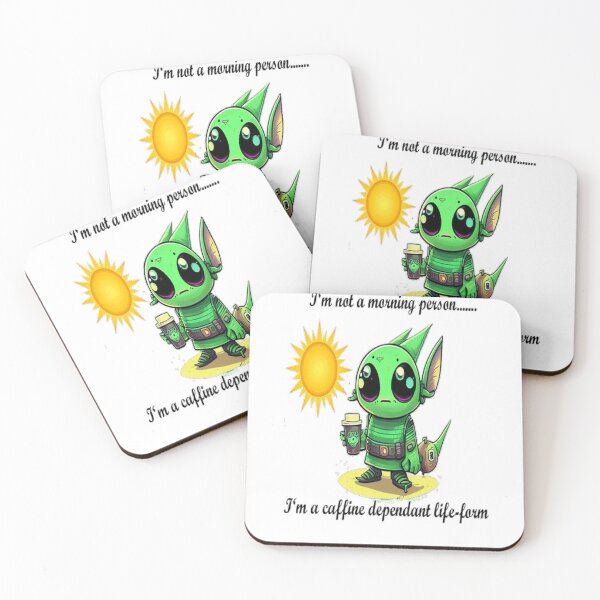 Item preview, Caffine and mornings designed and sold by Fedwin TheWise.