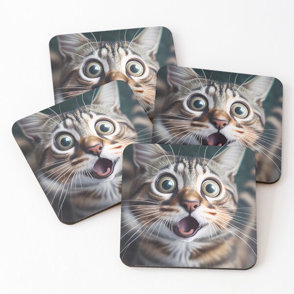 Item preview, A Shocked Cat designed and sold by GingerArranger.