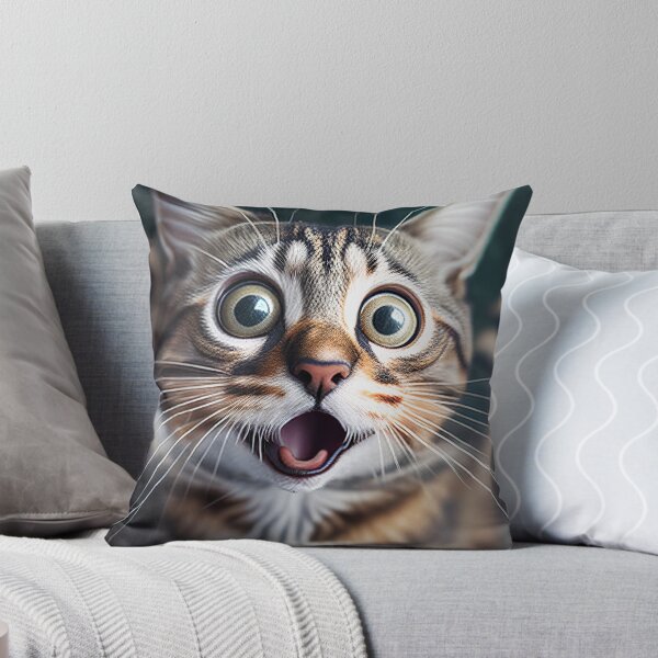 Item preview, A Shocked Cat designed and sold by GingerArranger.