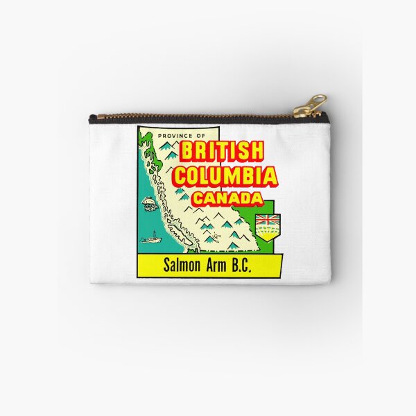 Item preview, Salmon Arm BC Vintage Travel Decal designed and sold by hilda74.