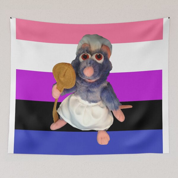 Artikelvorschau, Ratatouille Genderfluid-Rechte entworfen und verkauft von casserolestan.